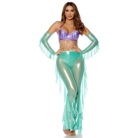 NEW Forplay Sea Me Sexy Mermaid Costume Size Small Medium - Picture 2 of 8